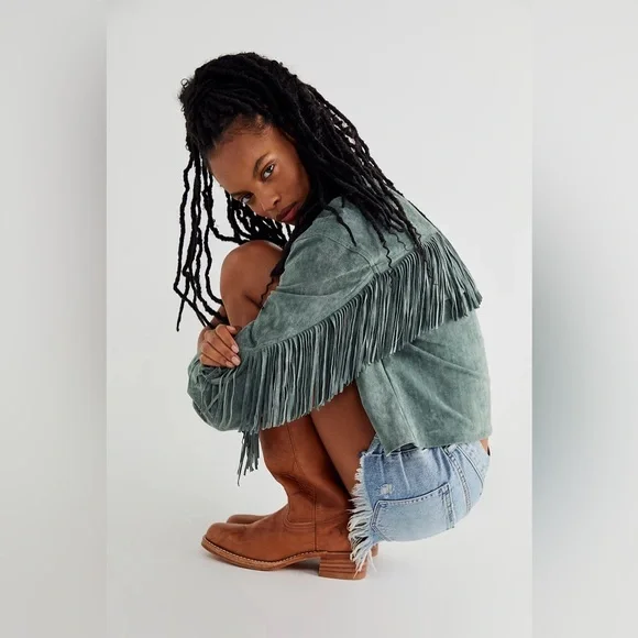 NWT! Free People x Blank NYC Twist & Shout Vegan Jacket Sz XS - Picture 1 of 3